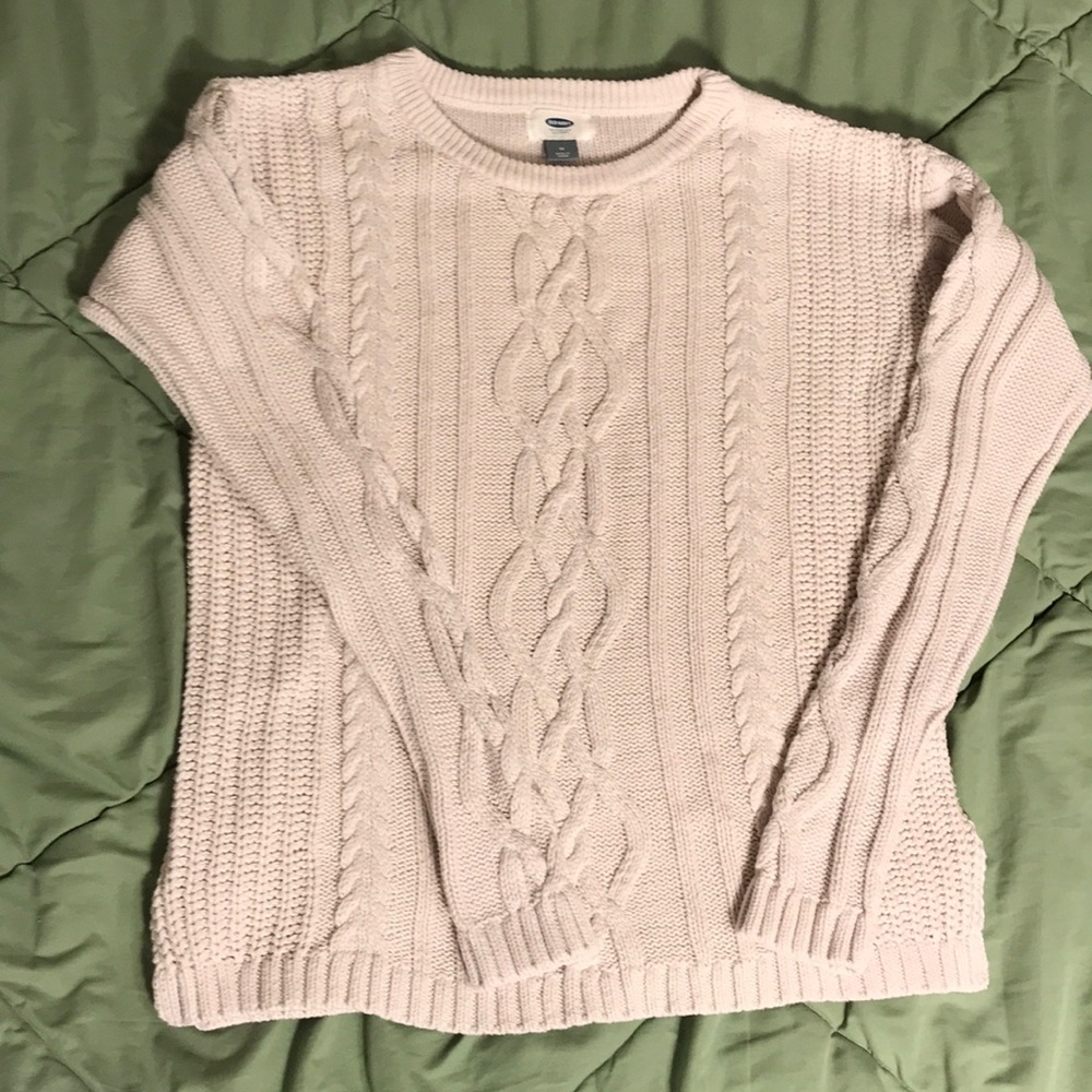 White Knit Sweater